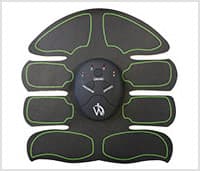 Appareil de massage pour muscles abdominaux noir de WeightWorld Appareil de massage pour muscles abdominaux noir de WeightWorld
