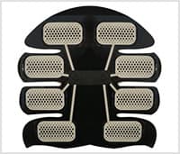 Dos du masseur 8 pads abs de WeightWorld - musculation Dos du masseur 8 pads abs de WeightWorld - musculation