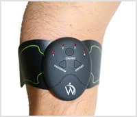 Un stimulateur abdominal qui peut être utilisé sur les jambes et les pieds Un stimulateur abdominal qui peut être utilisé sur les jambes et les pieds