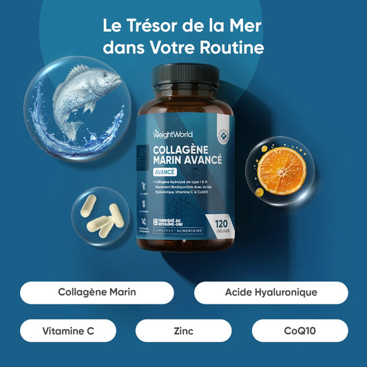 Collagène Marin avec Acide Hyaluronique