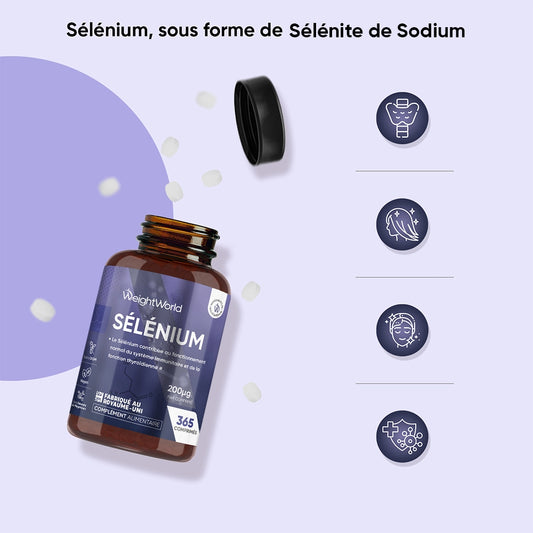 Sélénium en comprimés