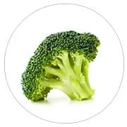 logo circulaire brocoli - excellent légume minceur