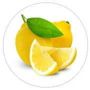 citron jaune découpé en tranche - excellent fruit minceur