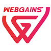 Logo de Webgain avec WG en rouge sur fond noir - weightworld