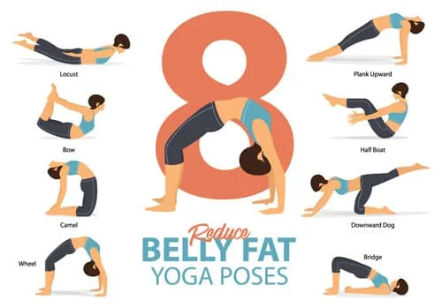 8 poses de yoga pour réduire la graisse abdominale