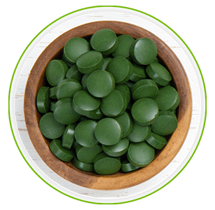 boite ouverte de spiruline en comprimé bio - weightworld