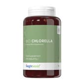 vue de face des comprimés d'algues bio chlorella de weightworlds vue de face des comprimés d'algues bio chlorella de weightworlds