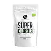 Sac blanc contenant de la poudre de Super Chlorella de WeightWorld Sac blanc contenant de la poudre de Super Chlorella de WeightWorld
