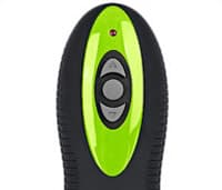 contrôleur pour montrer que vous pouvez contrôler l'intensité et la modalité de la stimulation via les boutons du contrôleur contrôleur pour montrer que vous pouvez contrôler l'intensité et la modalité de la stimulation via les boutons du contrôleur