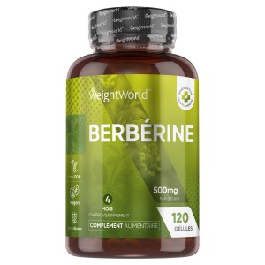 Berbérine 500 mg en gélules de WeightWorld