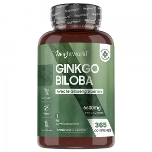 Ginkgo Biloba et Ginseng Sibérien