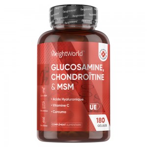 Glucosamine et Chondroïtine en gélules de WeightWorld