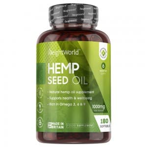 Hemp Seed Oil Softgels