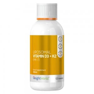 Vitamine Liposomale D3 + K2 Vitamine Liposomale D3 + K2 | Complément liquide pour entretenir Os & articulations et stimuler naturellement l’immunité