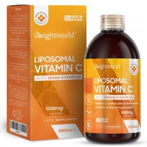 Vitamine C Liposomale + D3 Liposomal Vitamin C with Vegan D3 | Natural Immunity Liquid Supplement
