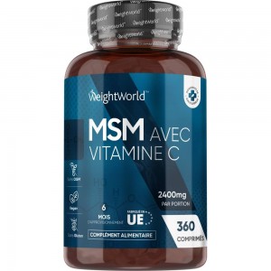 MSM avec Vitamine C