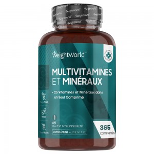 Multivitamines et Minéraux en comprimés