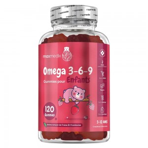 Oméga 3-6-9 pour enfants en Gummies 