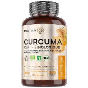 Curcuma au Poivre Noir & Gingembre Bio