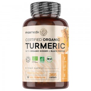 Curcuma au Poivre Noir & Gingembre Bio
