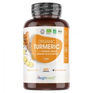 Curcuma au Poivre Noir & Gingembre Bio