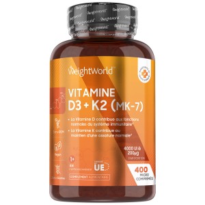 Vitamine D3 et K2 (MK7)