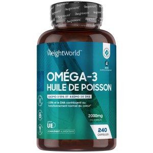 Oméga-3 huile de poissons sauvages