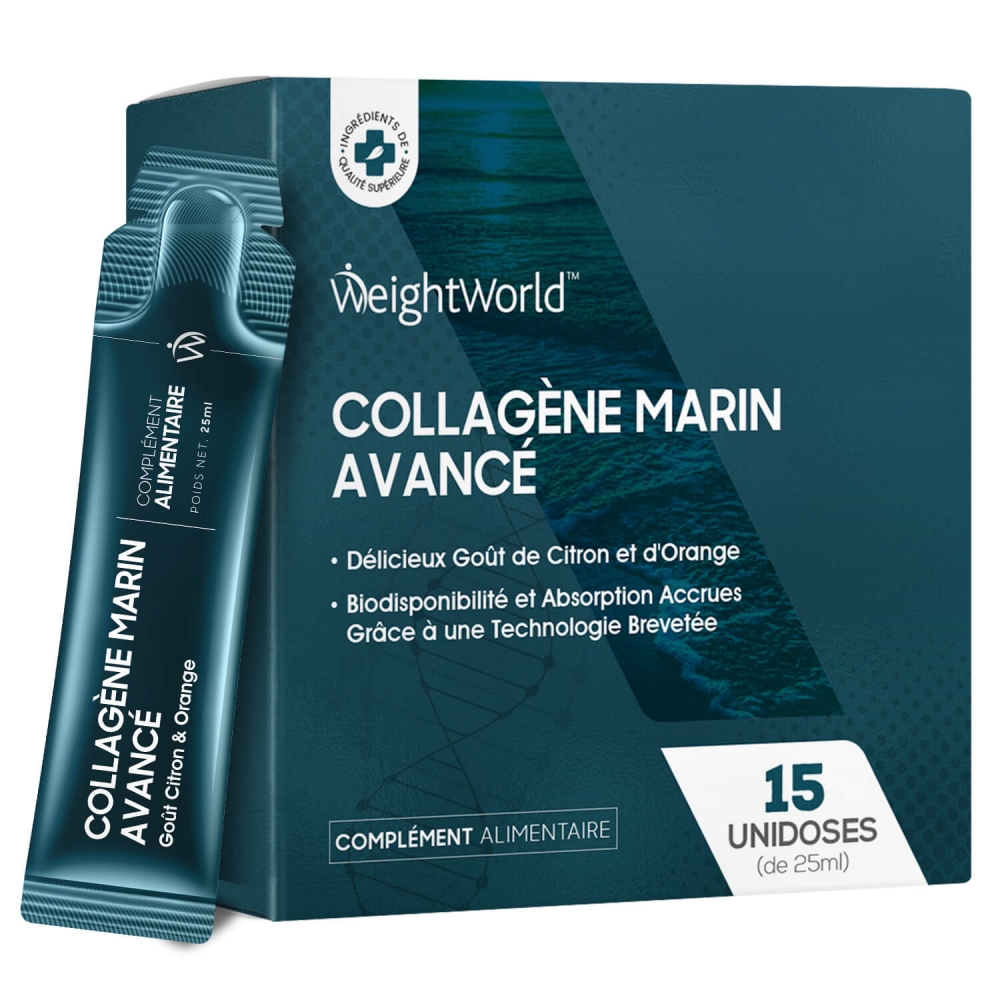 Collagène Marin Advanced à Boire Peau, os et articulations WeightWorld
