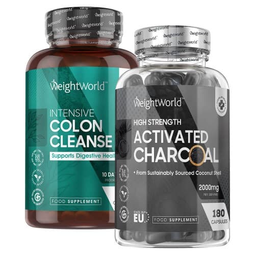 Charbon & Nettoyeur de Colon Détoxification WeightWorld