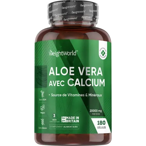 Aloe Vera et Calcium