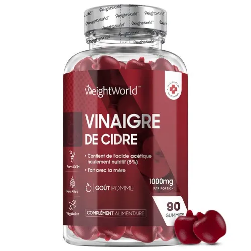 Gummies au Vinaigre de Cidre de Pomme, Minceur & Digestion