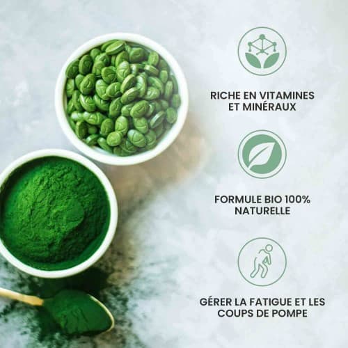 Spiruline Bio en Comprimé Superfood WeightWorld