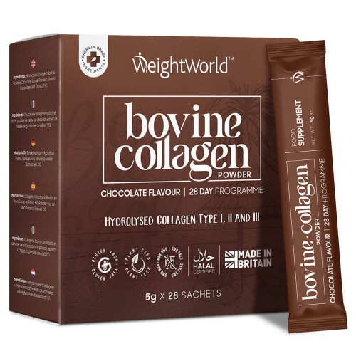 Chocolat Bovin en poudre saveur chocolat – Cure anti-âge de 28 jours – 28 sachet de 5g