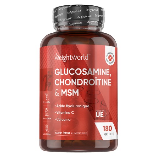 Glucosamine Chondroïtine & MSM en Gélules