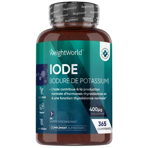 IODE 150 MCG, 365 petits comprimés, Iode thyroide