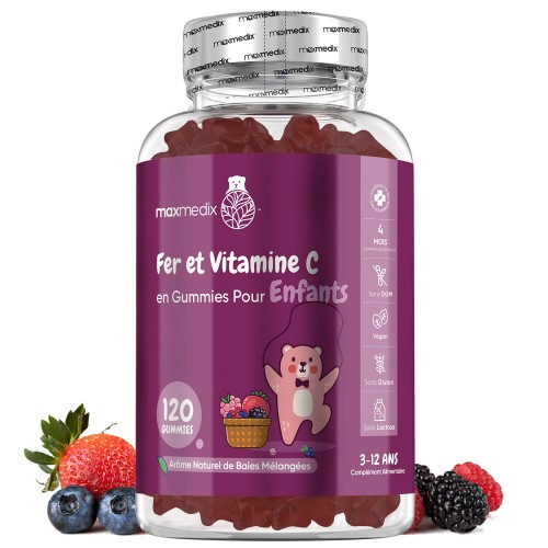 Fer et Vitamine C en Gummies