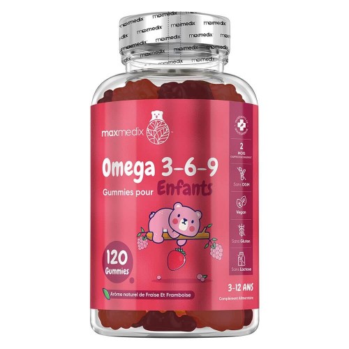 Gummies Omega 3-6-9 pour Enfants