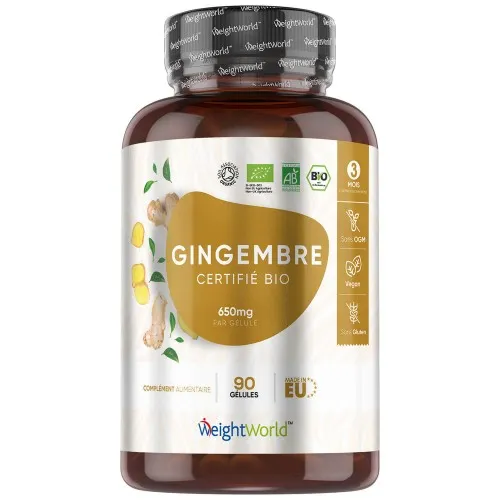 Gingembre Bio, Complément pour le Bien-Être Physique