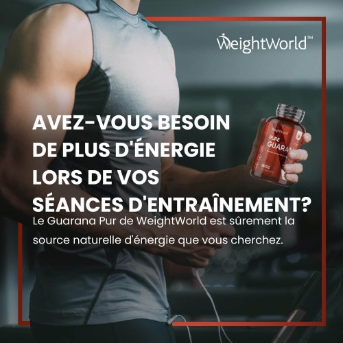 Pure Guarana en G lule nergisants WeightWorld