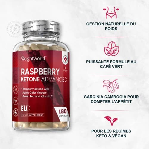 Raspberry Ketone Plus Complexe de cétone de framboise WeightWorld