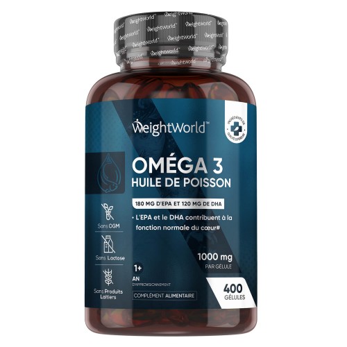 Omega 3 en capsules molles, Apport en EPA et DHA