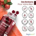 Gummies au vinaigre de cidre de pomme non filtré et sans additifs