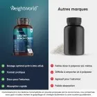 Comparatif Créatine Monohydrate de WeightWorld avec d’autres marques