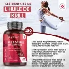 Huile de Krill oméga-3 100% pure et naturelle