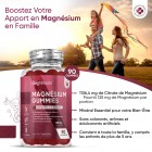 Doses de 125 mg de magnésium en bonbons gélifiés