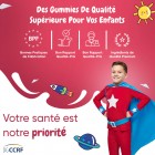 Oméga 9 oméga 6 et oméga 3 gummies pour enfants de qualité supérieure