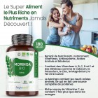 Formule de moringa pure riche en nutriments essentiels