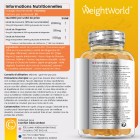 Informations nutritionnelles des Gummies Curcuma