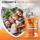 Vitamine C et Zinc en Gummies saveur orange pour toute la famille