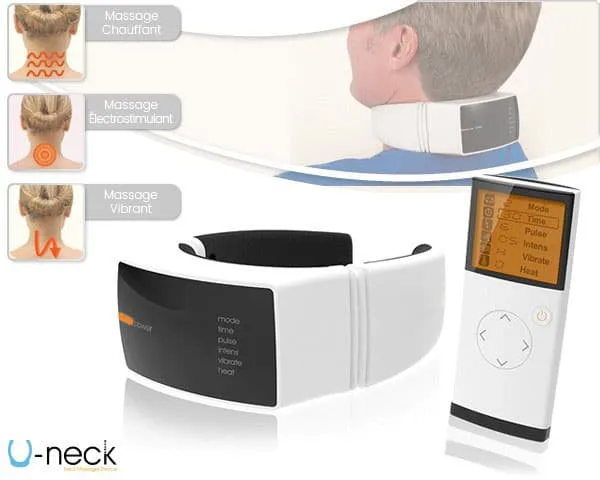U-Neck Massager Infographic